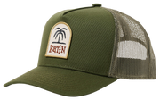 K-Palm Trucker Hat - Olive