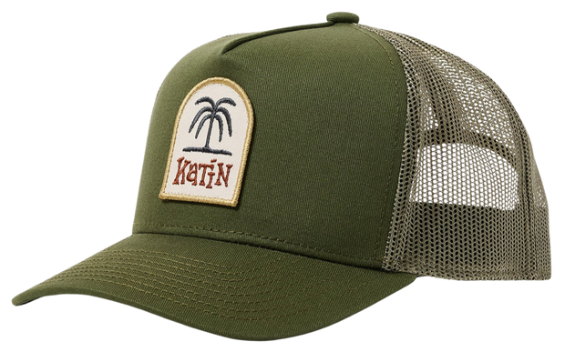 K-Palm Trucker Hat - Olive