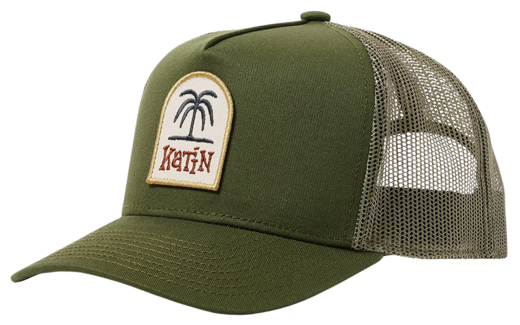 K-Palm Trucker Hat - Olive