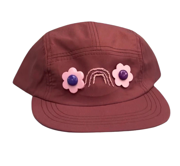 Flower Surf Hat - Red