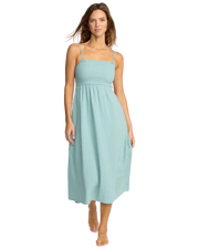 Off The Coast Dress - Blue Fog