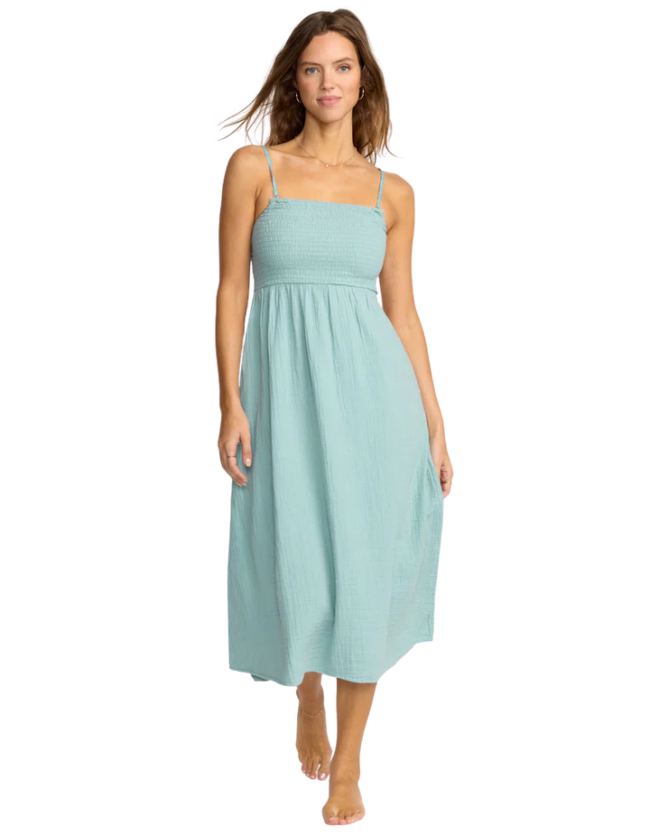Off The Coast Dress - Blue Fog