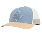 Sealine Retro Trucker Hat - Pilot Blue Bone Brown