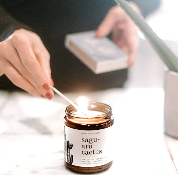 Saguaro Cactus - 9 oz Soy Candle