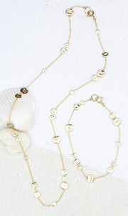 Glitter Necklace: 16"