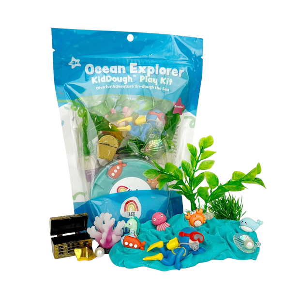 Ocean Explorer (Blue Hawaiian) Kiddough Play Kit