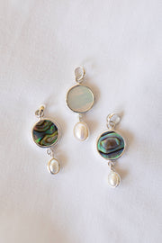Shell & Pearl Necklace (Handmade): Mother of Pearl