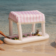 Pink Floating Cabana