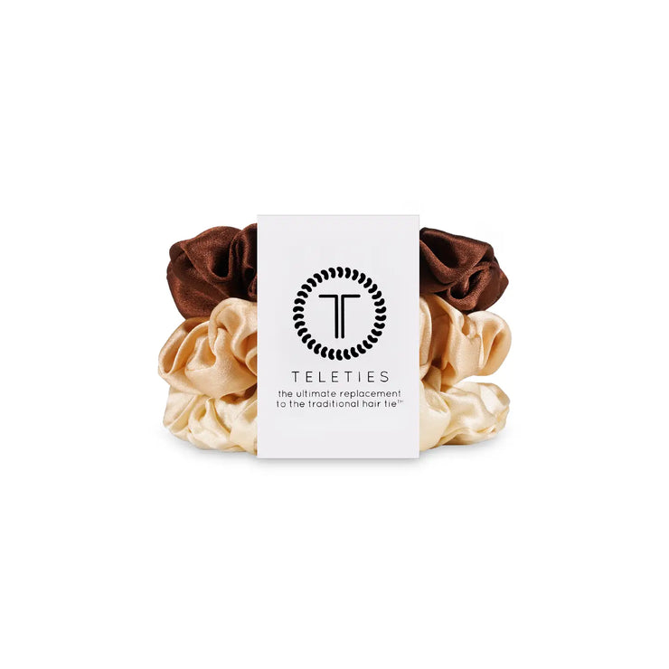 Teleties Small Silk Hair Scrunchies - Assorted
