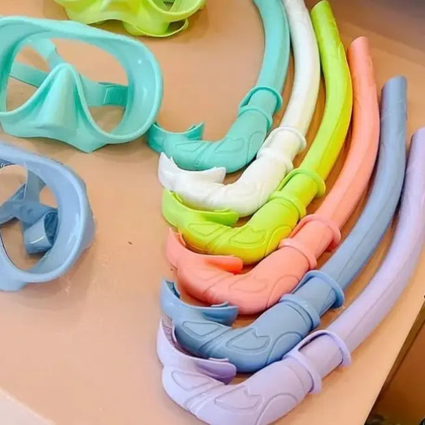 Silicone Diving Snorkel (Snorkel Only)