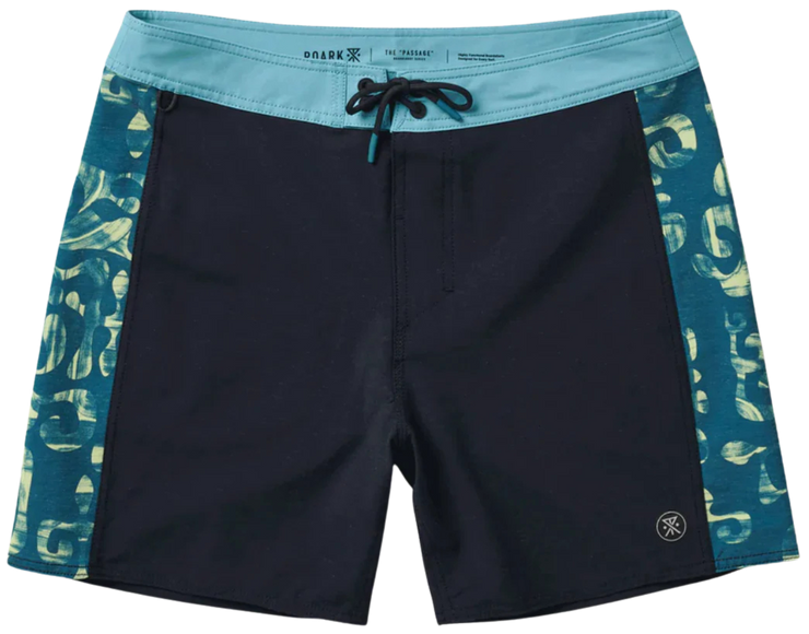 Passage Boardshorts 17" - Batik Dark Navy