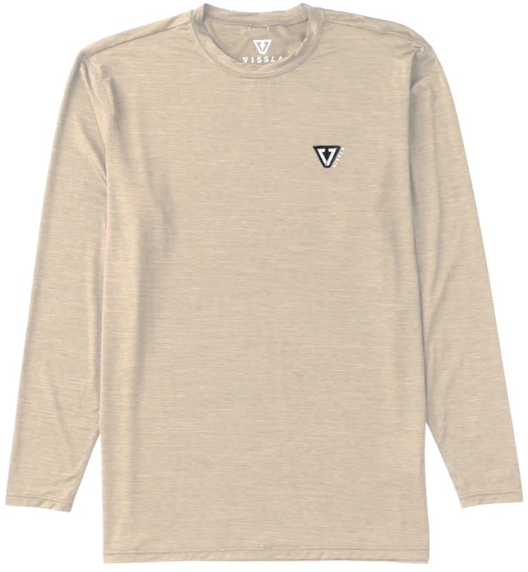 Twisted Eco Hooded Ls Sun Shirt - Sand