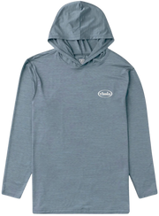 Twisted Eco Hooded Long Sleeve Sun Shirt - Slate Heather
