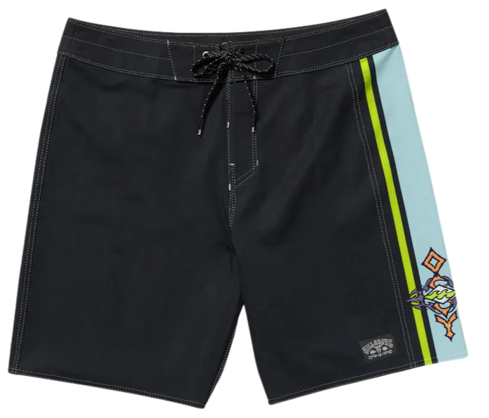Occy Pro Boardshorts - Washed Black
