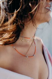 Glitter Necklace: 16"