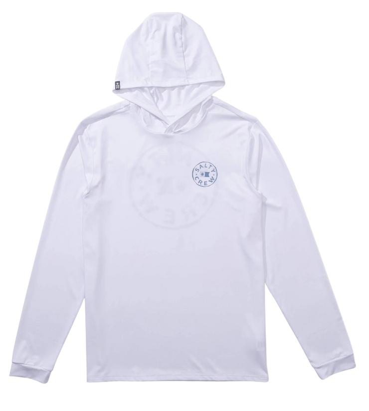 Watermark Sunshirt Hoodie - White