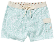 Jacobs Archive Elastic 16" Swim Trunk - Blue Haze