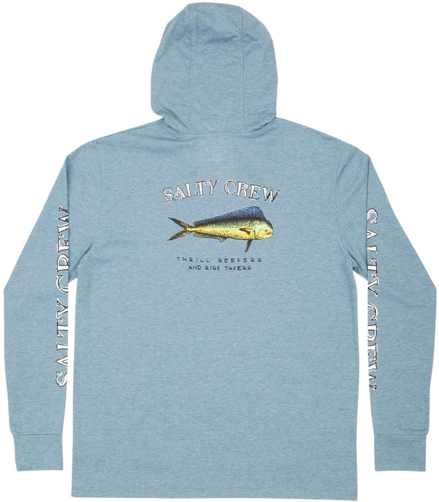 El Dorado Hood Tech Tee - Harbor Blue