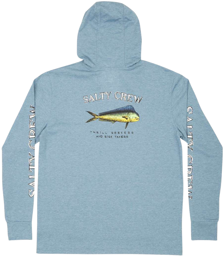 El Dorado Hood Tech Tee - Harbor Blue