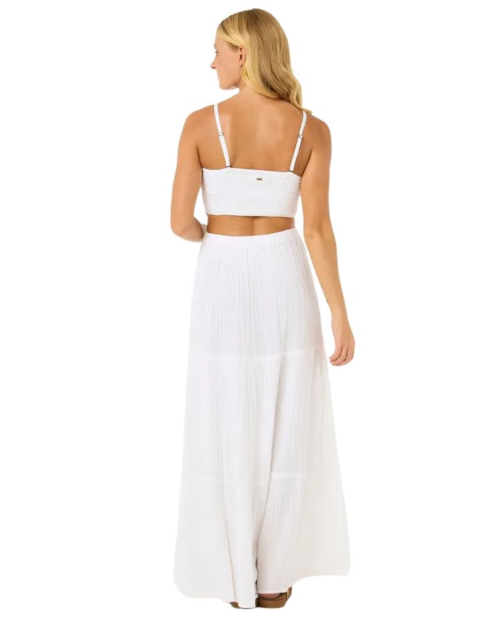 Premium Surf Maxi Dress - White