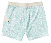Jacobs Archive Elastic 16" Swim Trunk - Blue Haze