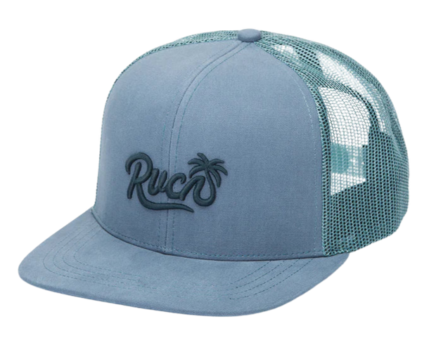 Frond Script Trucker - Vintage Navy