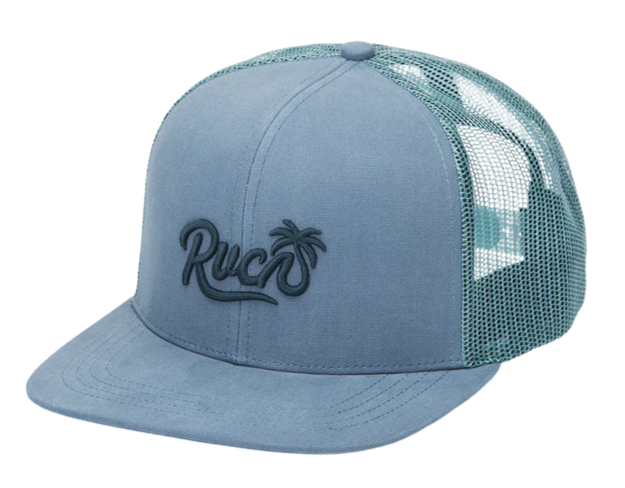 Frond Script Trucker - Vintage Navy