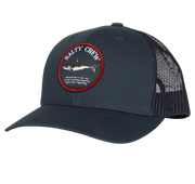 Bruce Retro Trucker Hat - Midnight Navy