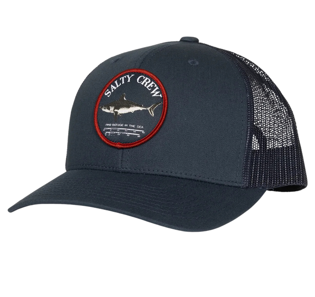 Bruce Retro Trucker Hat - Midnight Navy