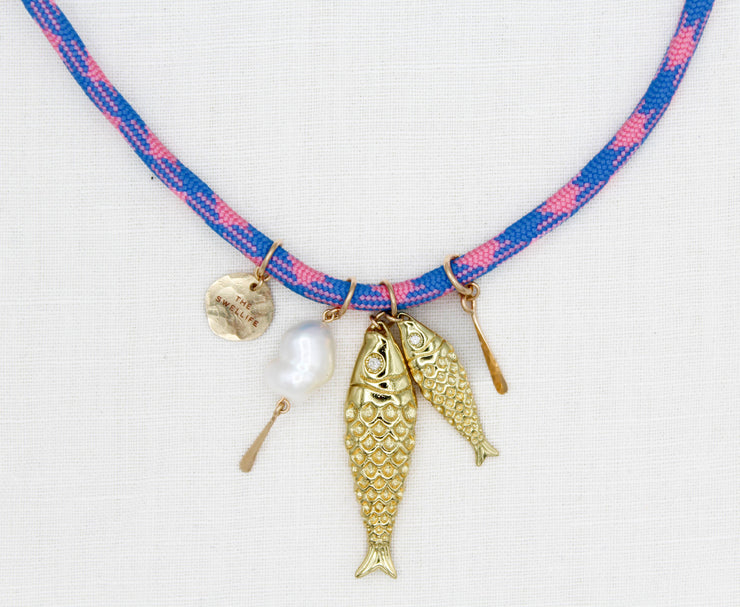 Tackle Box Necklace: Summer Nights
