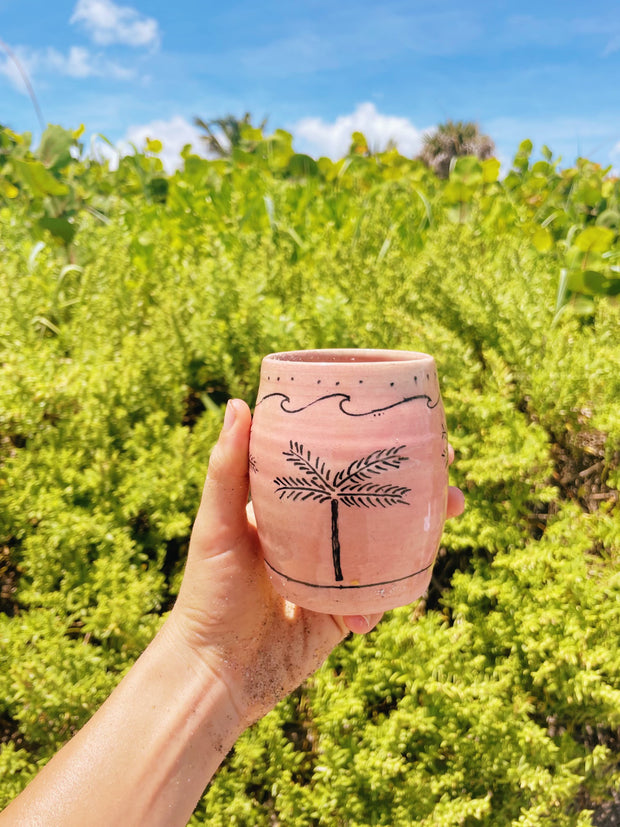 Gypsy Pink Palm Cup
