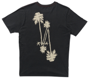 Crossed Palms Short Sleeve Tee - Pirate Black