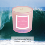 Iridescent Pink Candle - MONTAUK