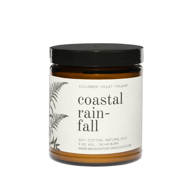 Coastal Rainfall - 9 oz Soy Candle