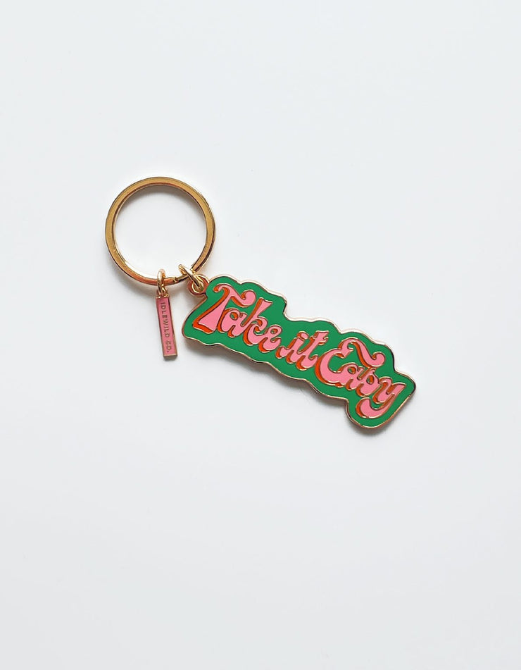 Take it Easy Keychain