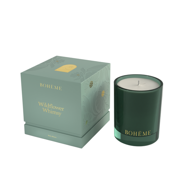 Wildflower Whimsy Candle – Boho Bloom Spring Collection