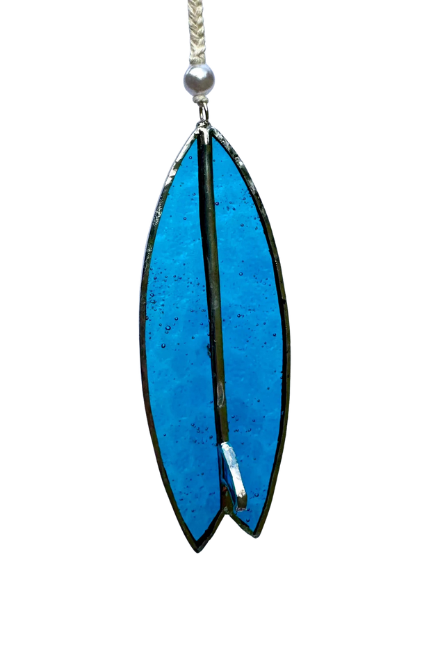 Rain Stained Glass Surfboard