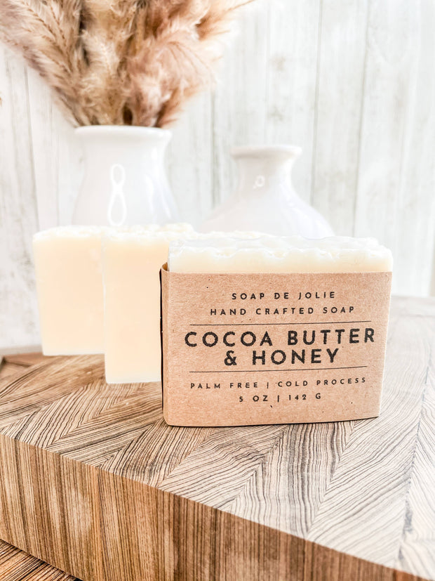 Cocoa Butter & Honey Cold Process Soap