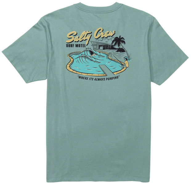 Surf Motel Tee - Mackerel