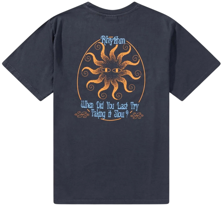 Sun Vintage Ss T-Shirt - Vintage Navy