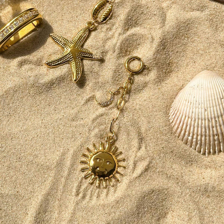 Starfish Diamond Bikini Pendant Charm