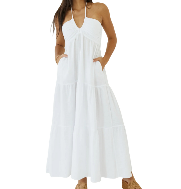Carlotta Maxi Dress - White