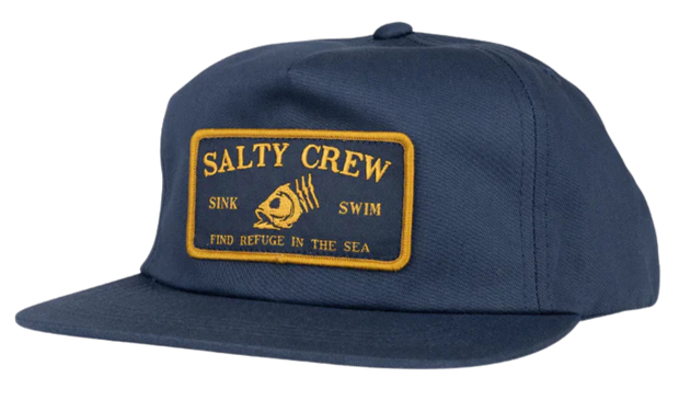 Fish Head 5 Panel - Navy