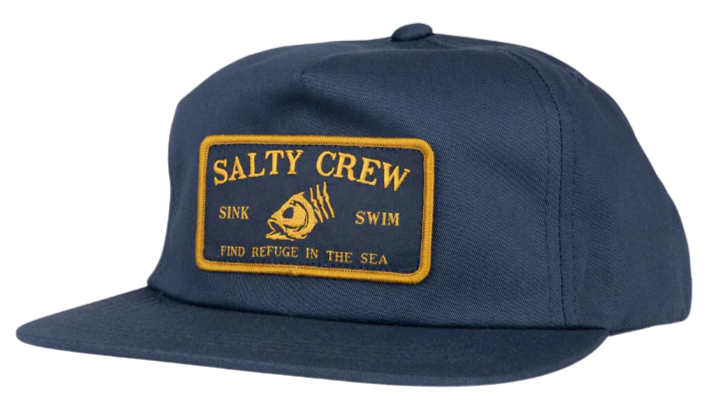 Fish Head 5 Panel - Navy