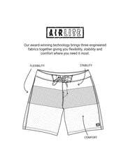Straddie Airlite 20" Boardshorts - Navy