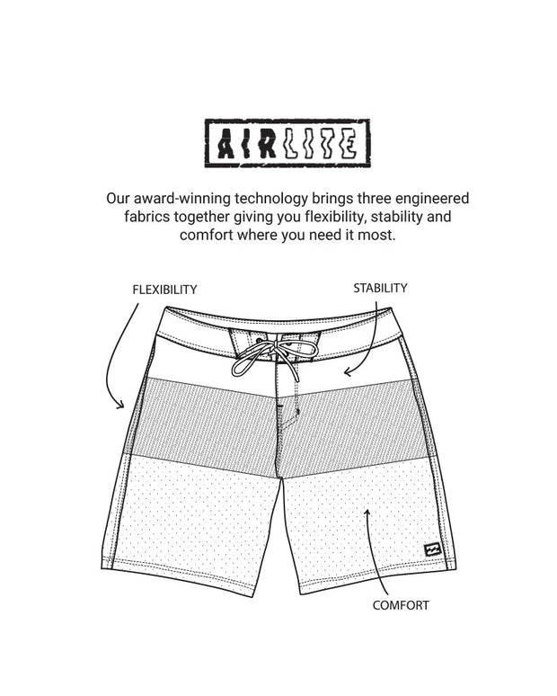 Straddie Airlite 20" Boardshorts - Navy