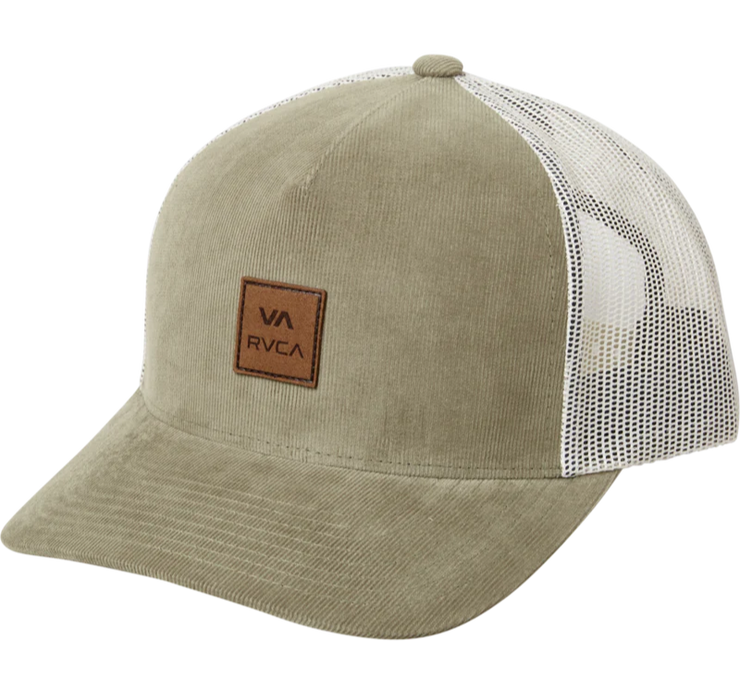 VA All The Way Cord Trucker Hat - Sage Leaf