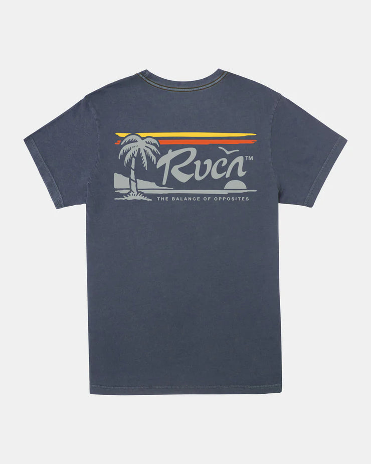 RVCA Vista T-Shirt - Moody Blue