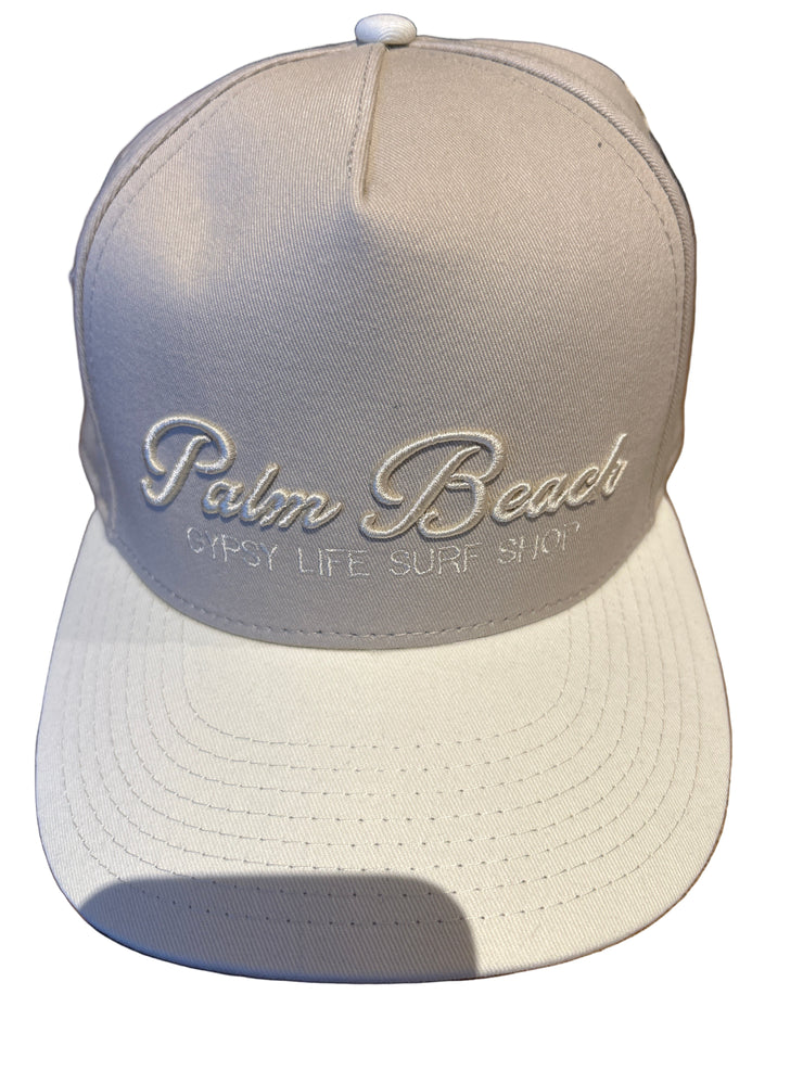 Palm Beach Gypsy Life Hat - Cream/Stone