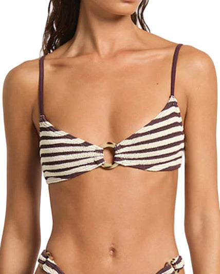 Ring Lissio Crop - Sable Stripe